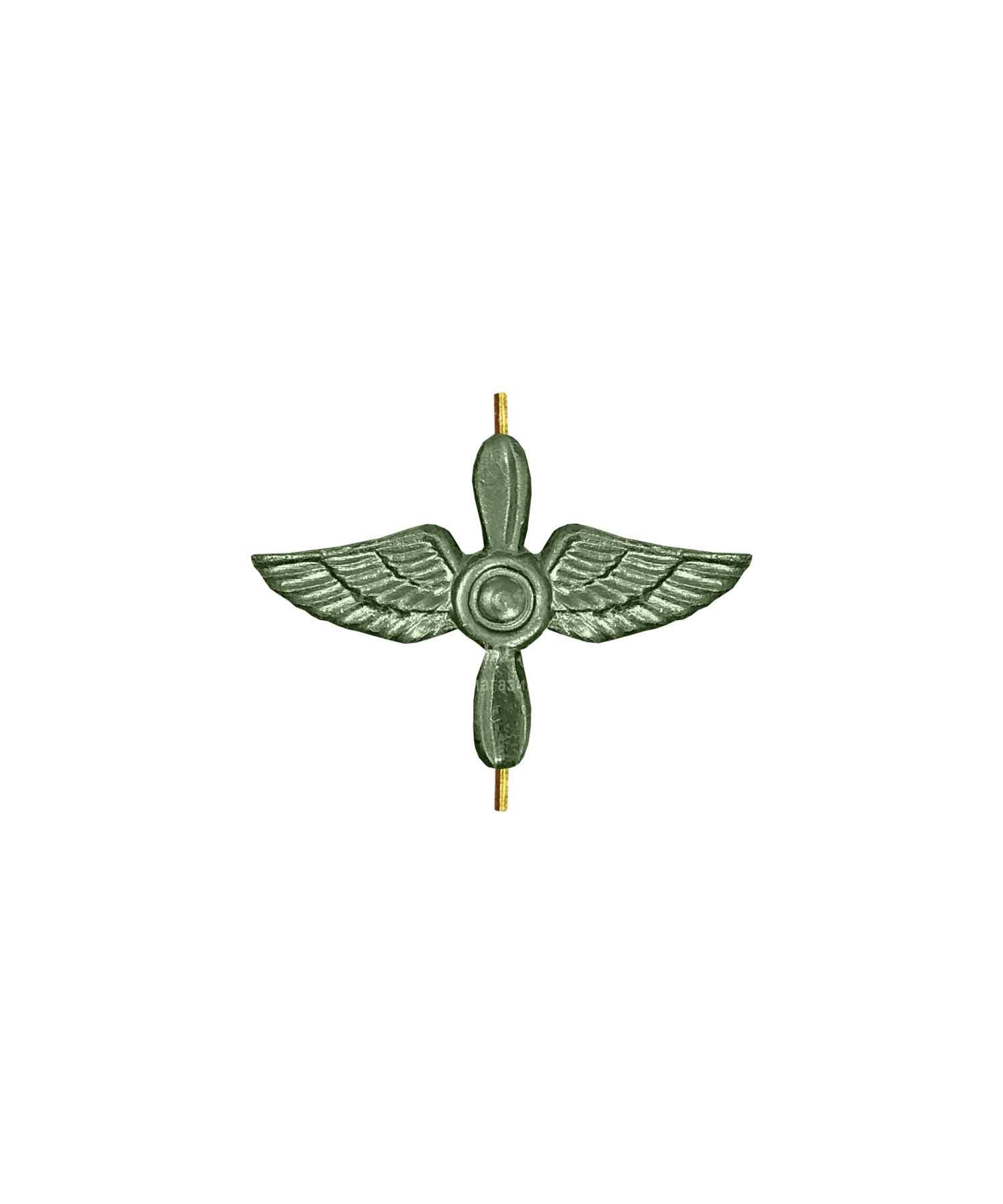 Эмблема ВВС металлическая зеленая