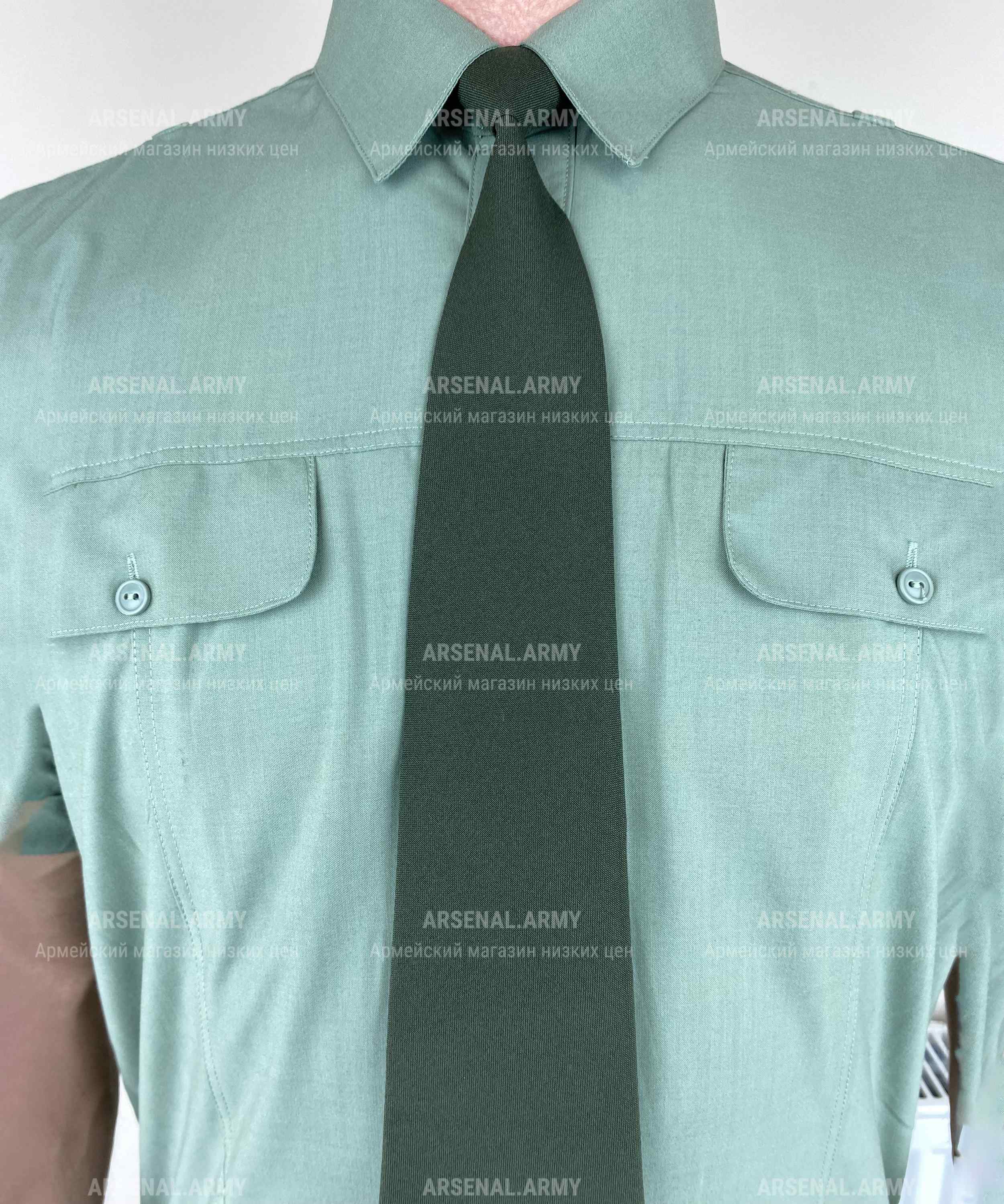 Галстук оливковый — 3