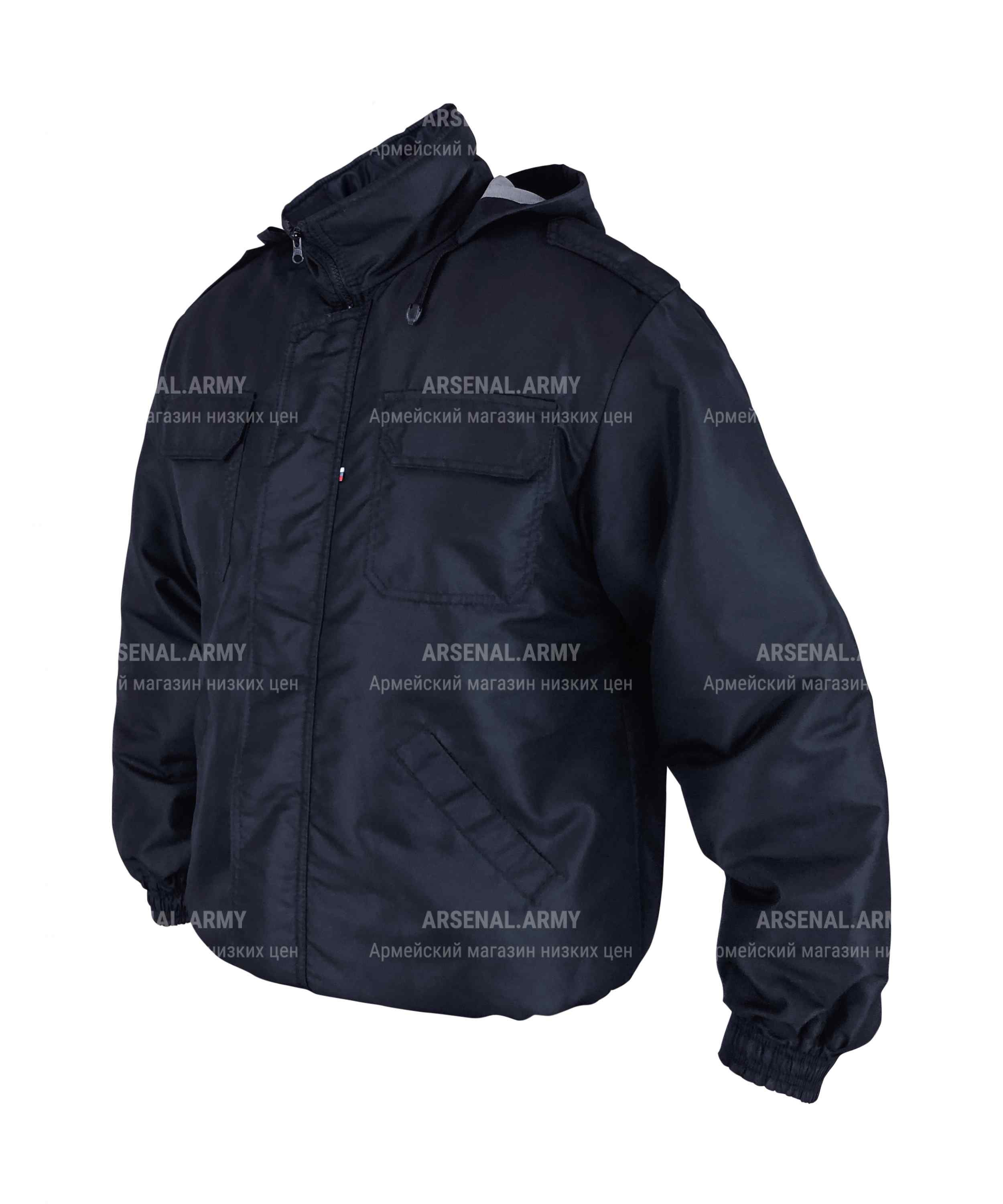 Ветровка черная дюспо — 3