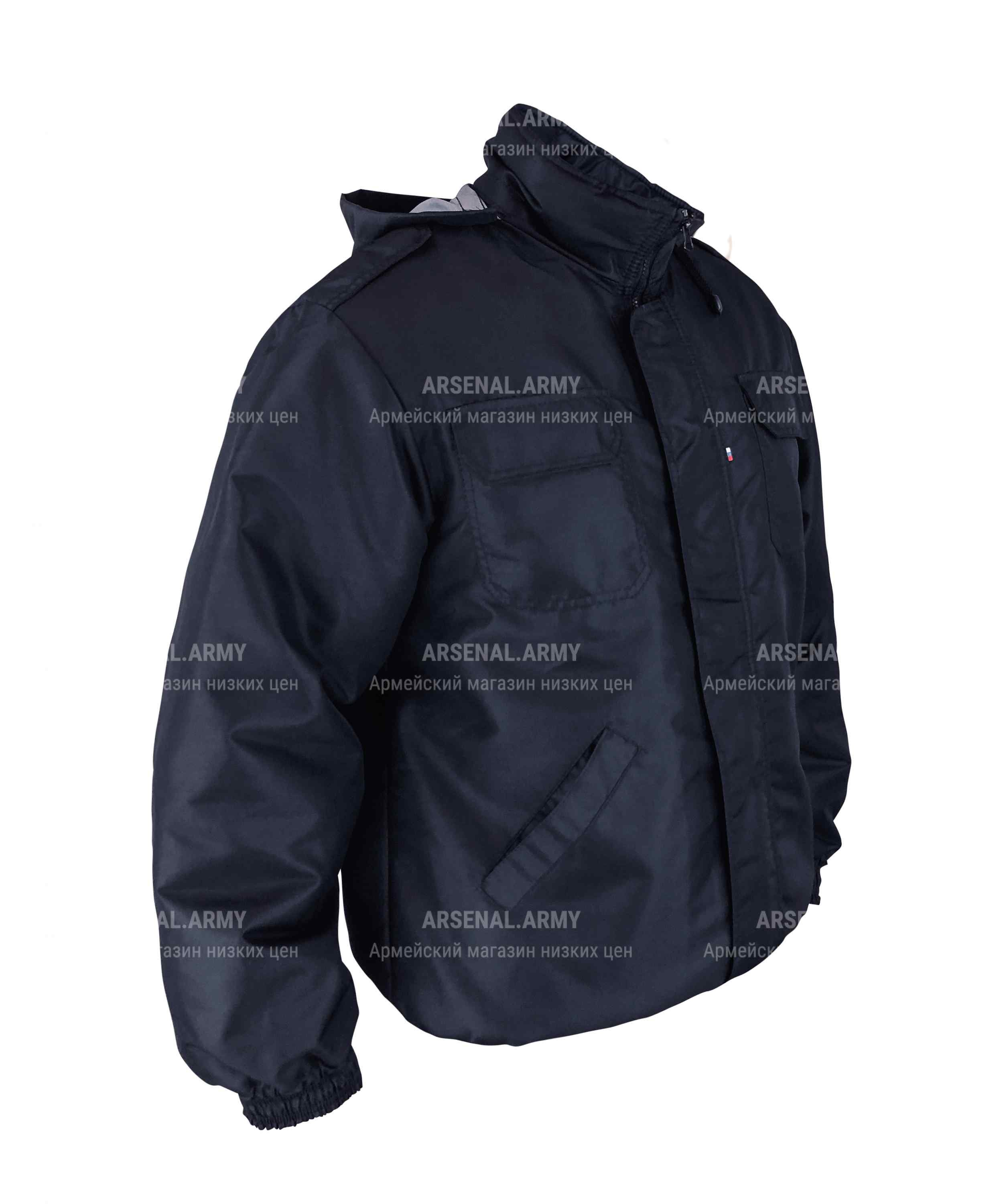 Ветровка черная дюспо — 4