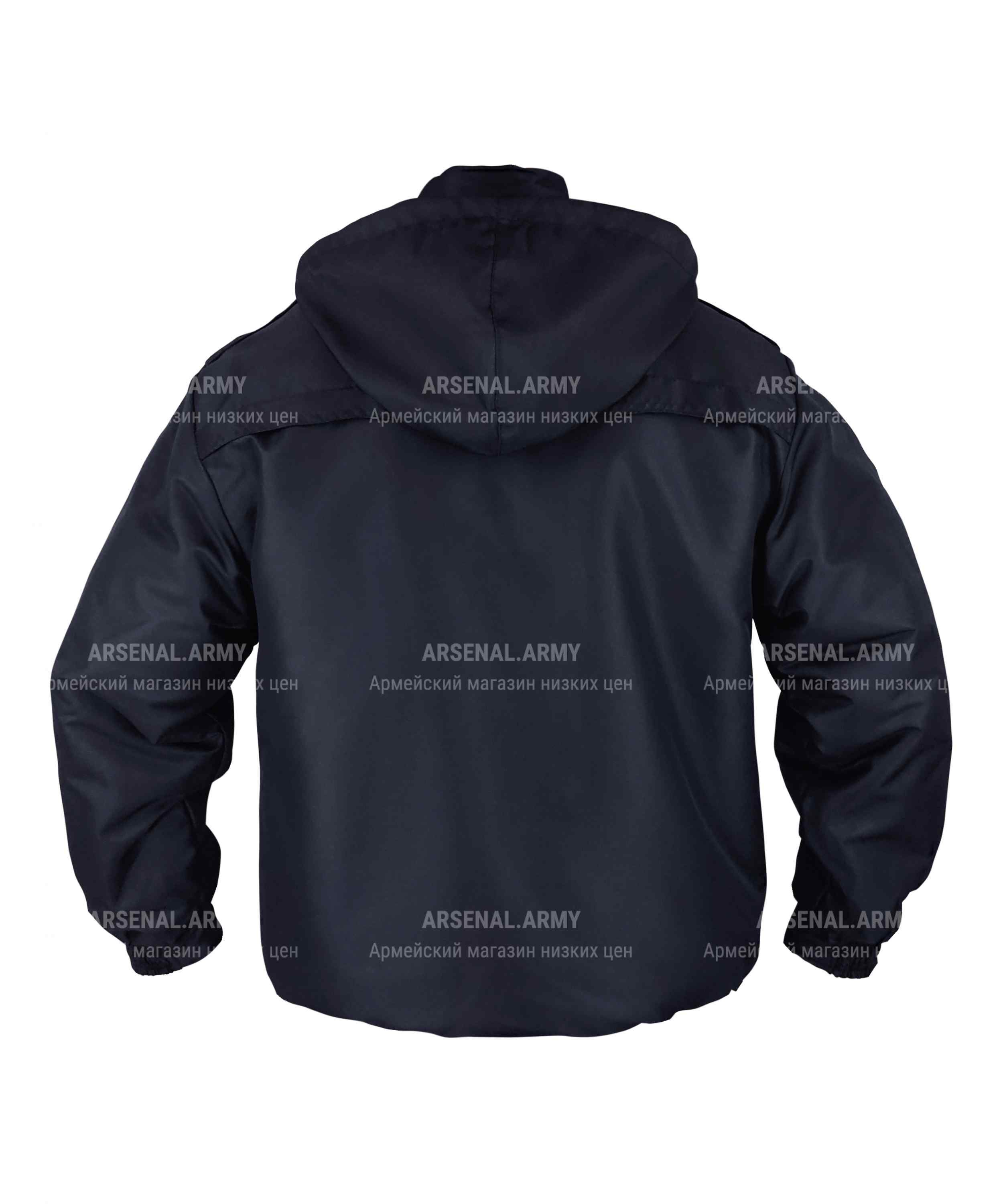 Ветровка черная дюспо — 5