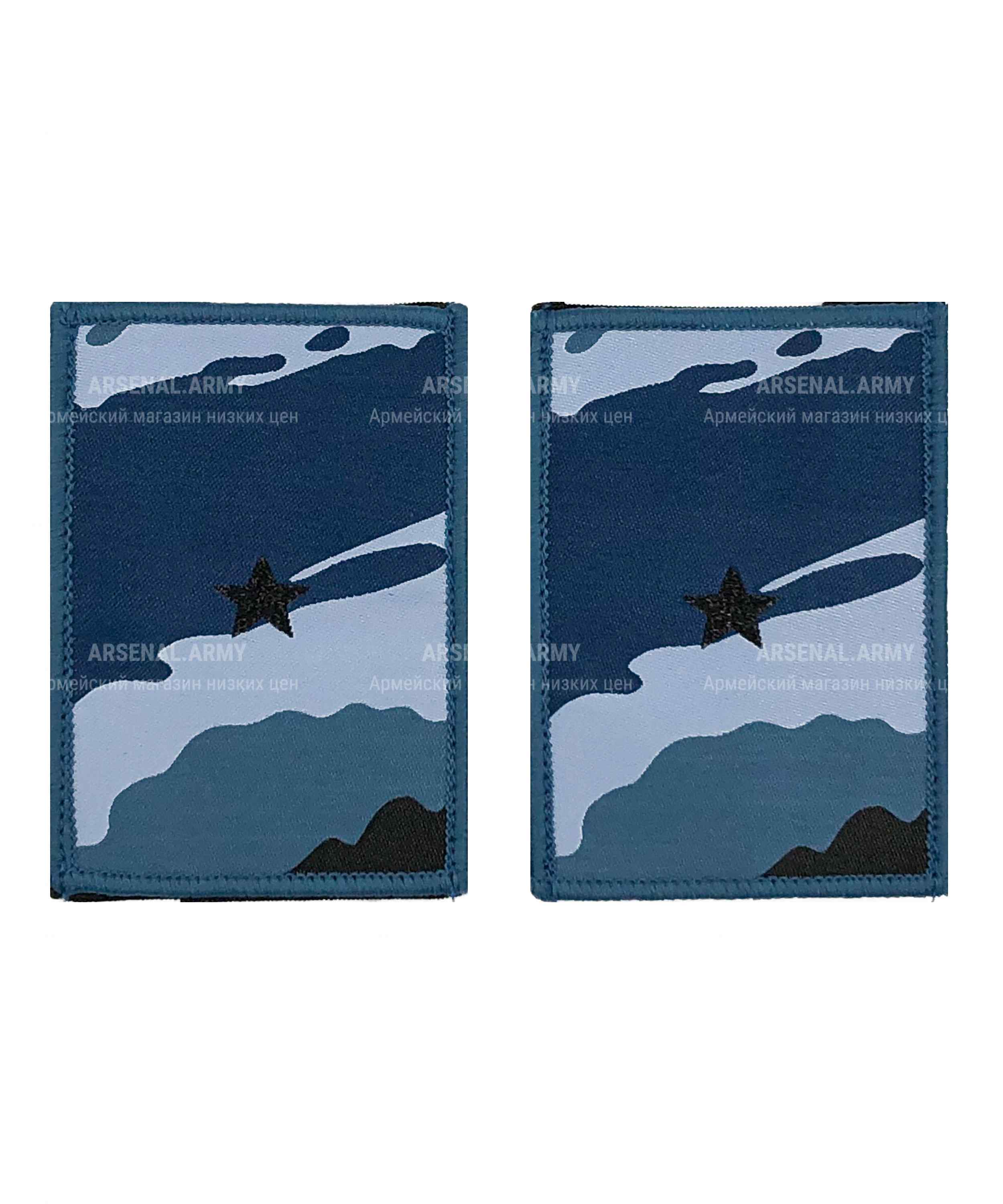 Фальшпогоны КМФ береза младший лейтенант — 1