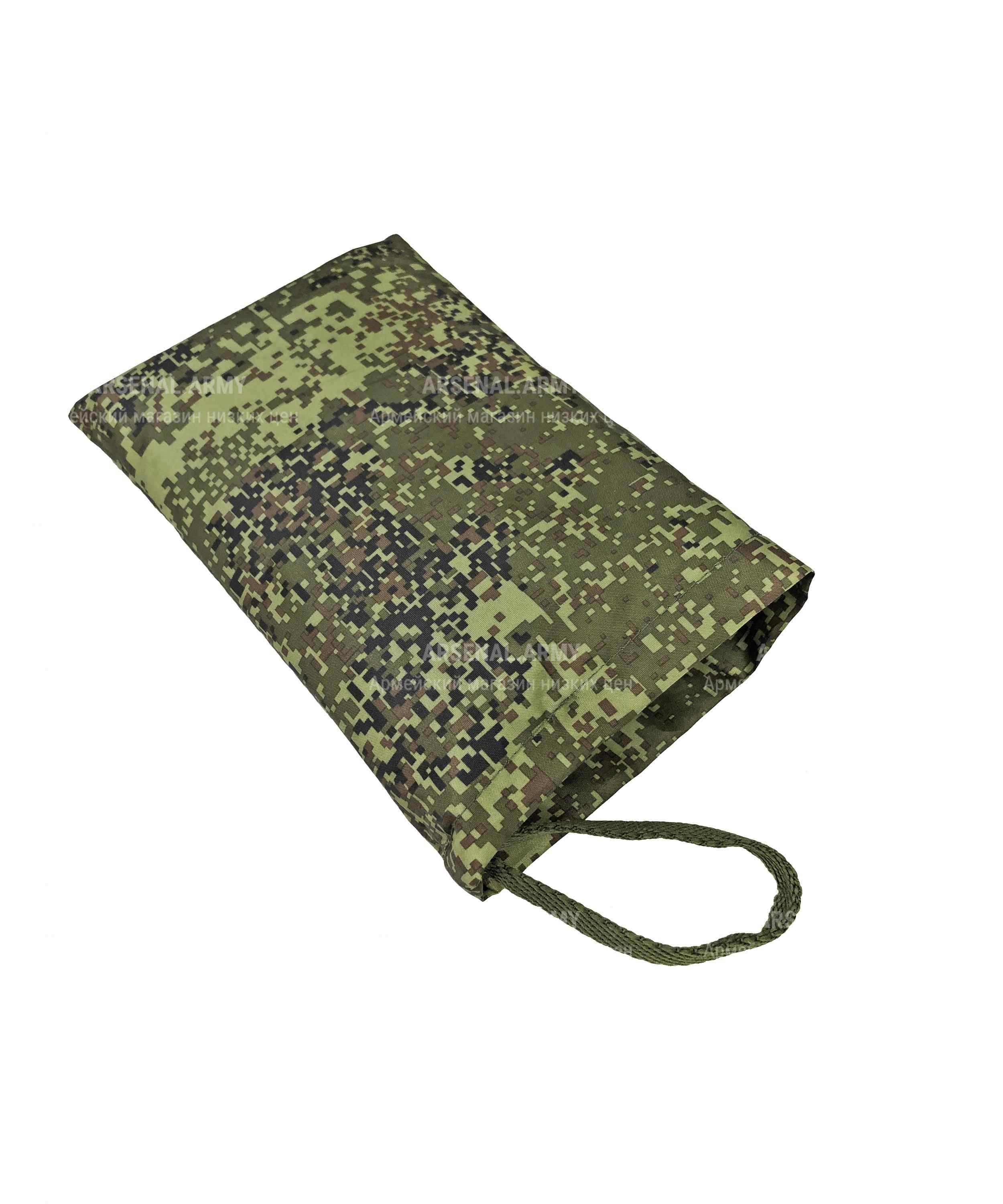 Плащ-накидка (пончо) влагозащитный цифра зеленая — 5