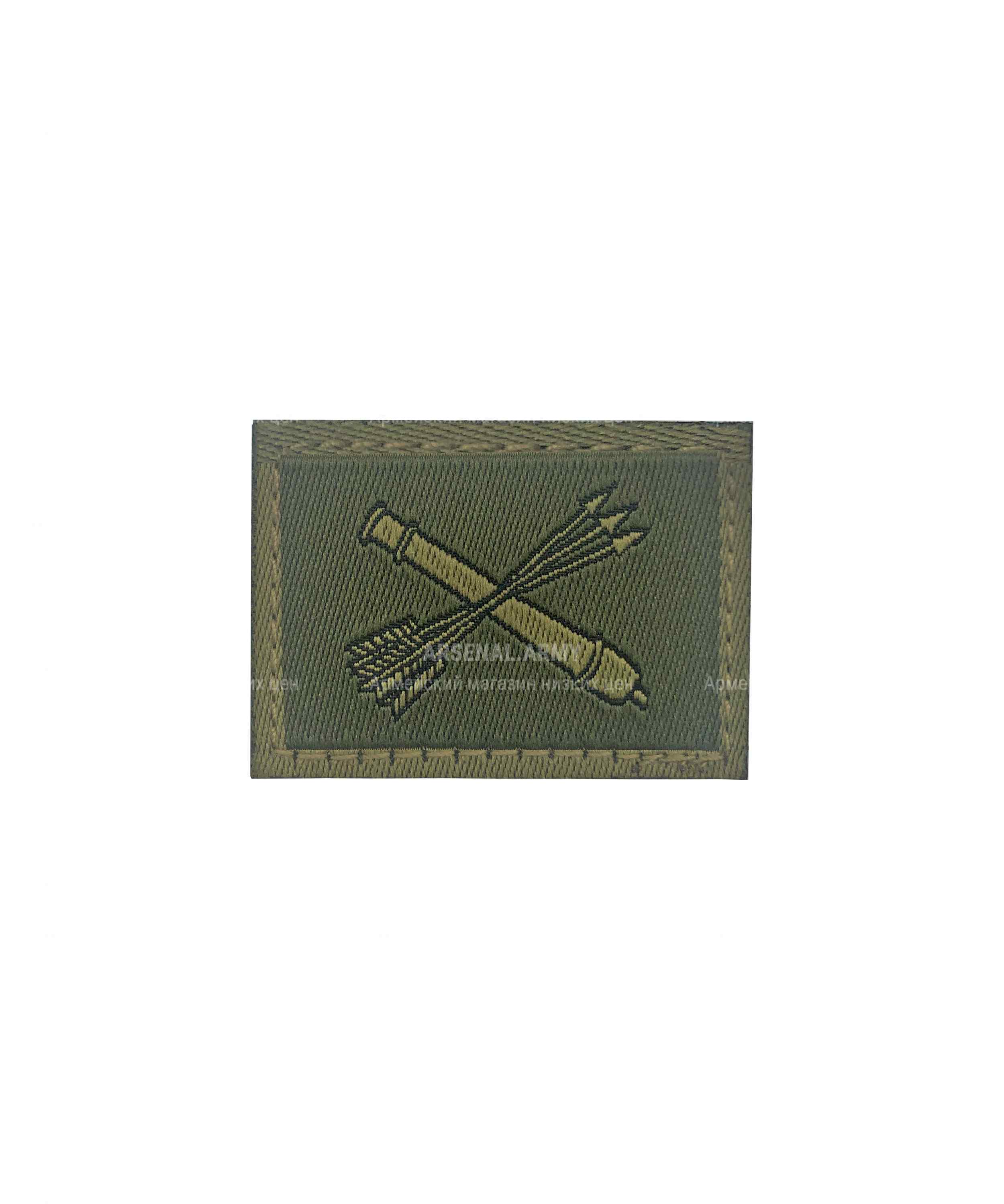 Эмблема ПВО на липе зеленый — 1