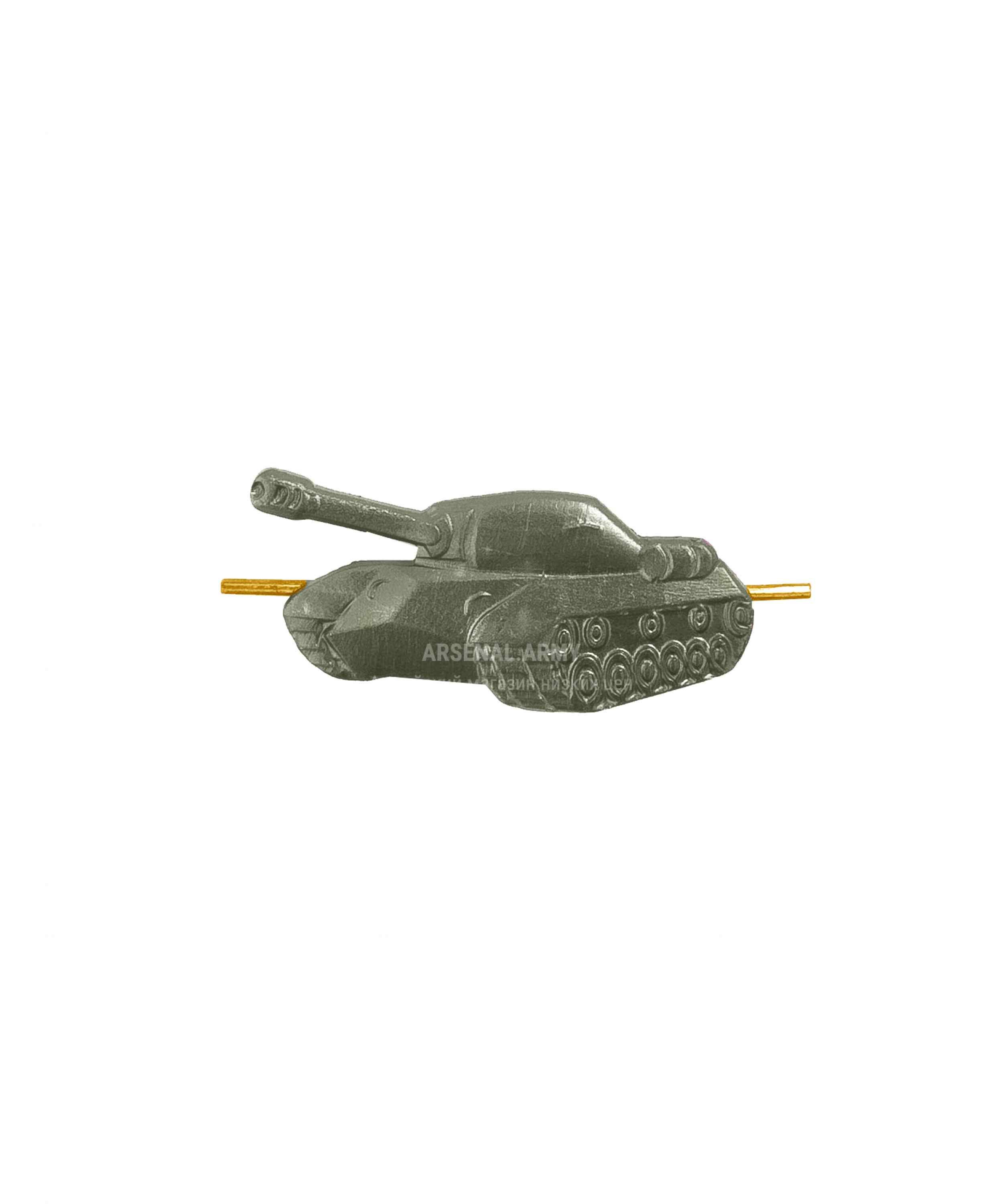 Эмблема танковые войска зеленая (левая) — 1