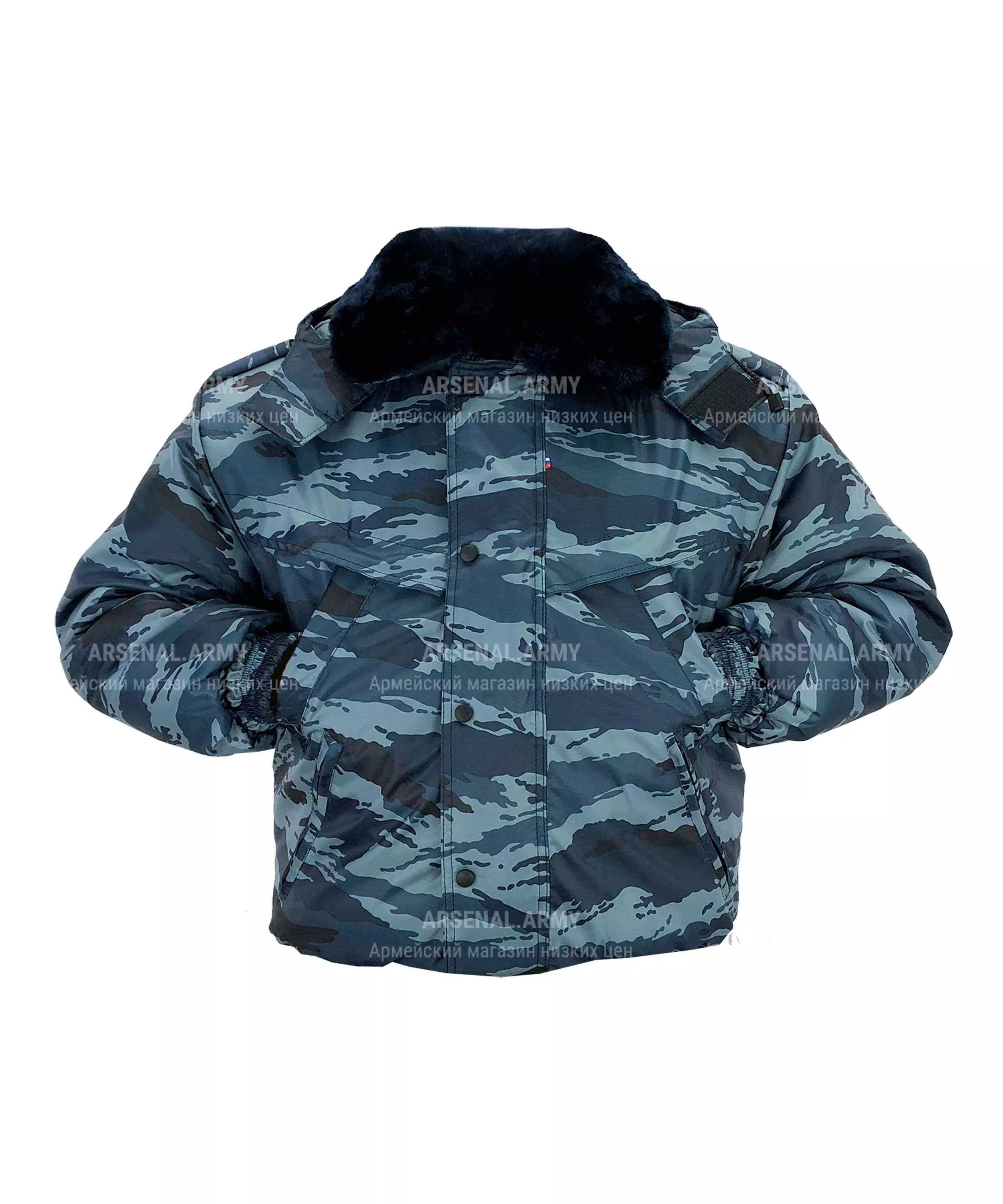 Куртка зимняя береза короткая оксфорд — 1