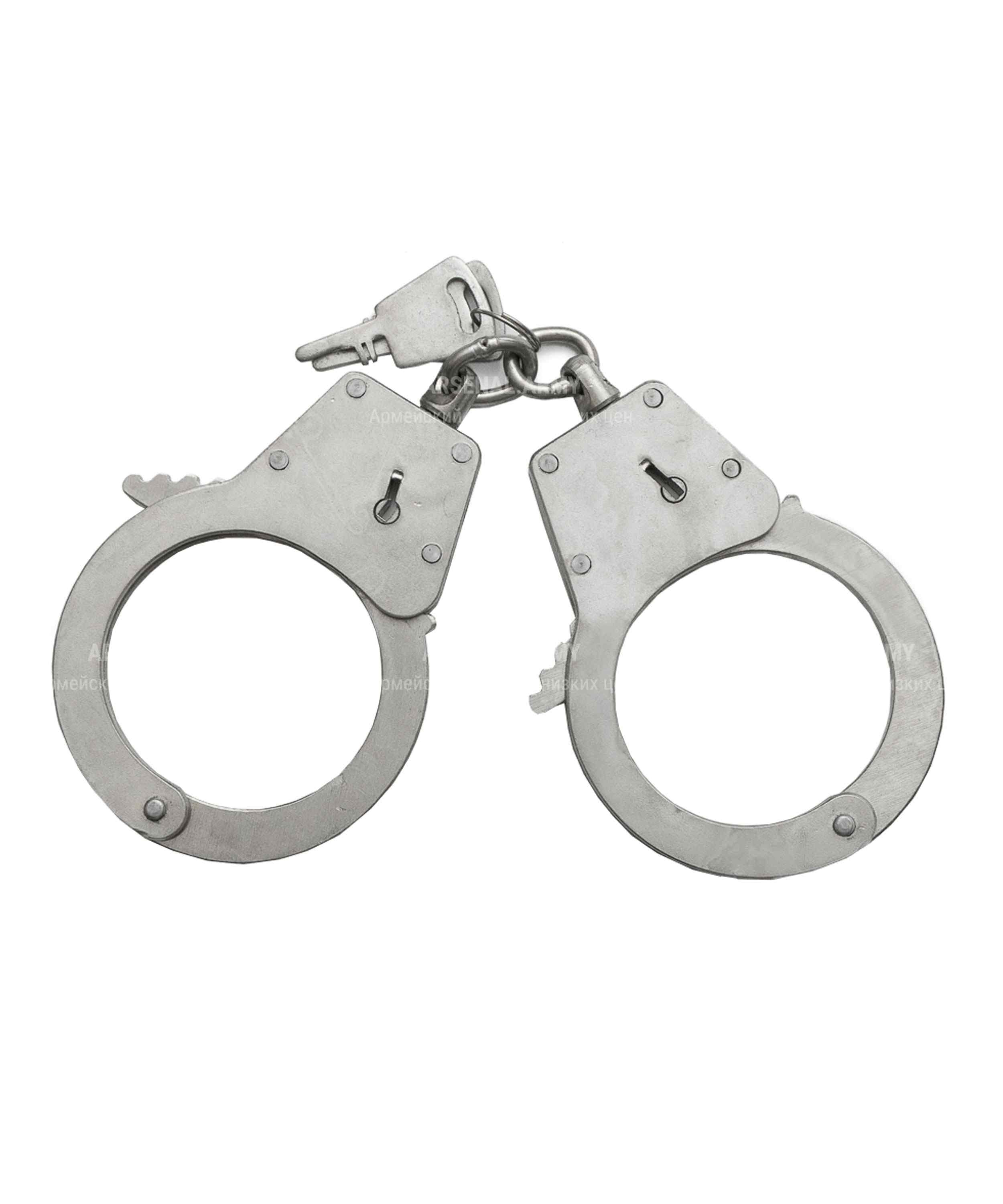 Металлические наручники Hand Cuffs (красные)