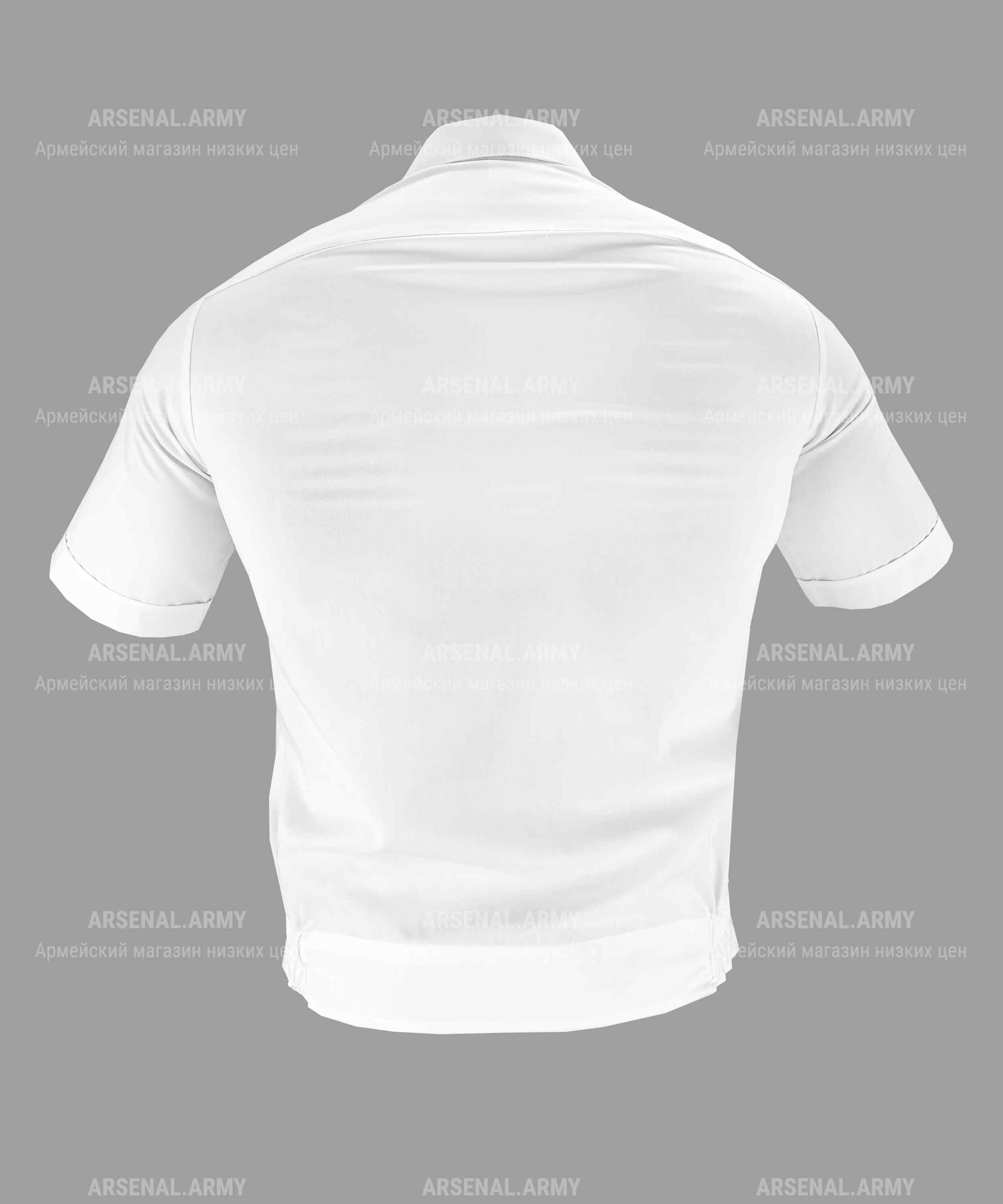 Рубашка полиции мужская белая (короткий рукав) — 2