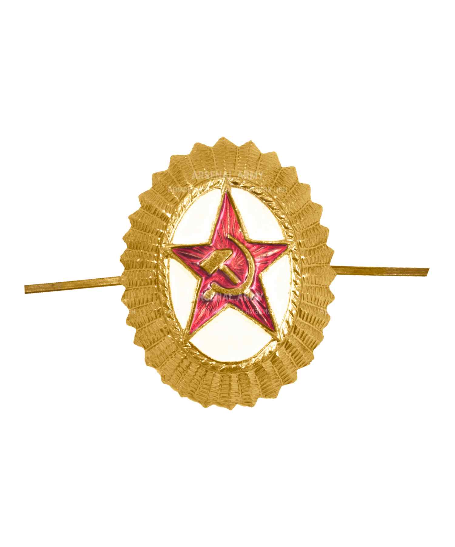 Кокарда орех Советской армии офицерского состава
