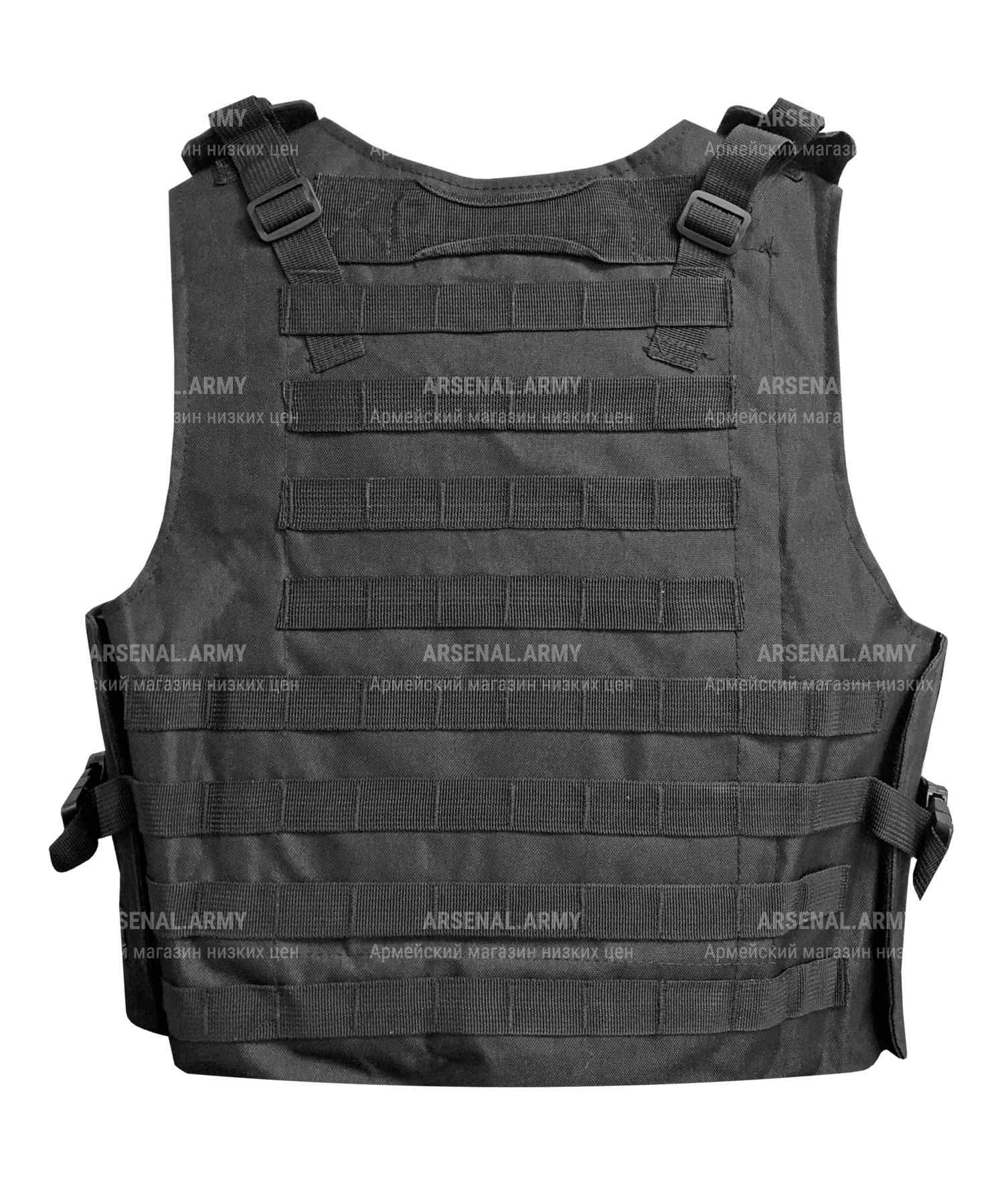 Разгрузка тактическая "SWAT" черная