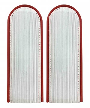 Погоны белые МЧС рядовой &mdash; 1