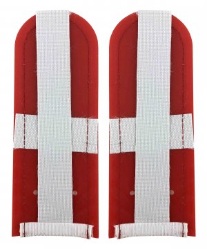 Погоны белые МЧС рядовой &mdash; 2