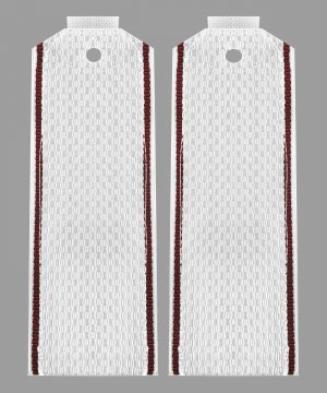 Превью Погоны ВВ белые прапорщик &mdash; 1