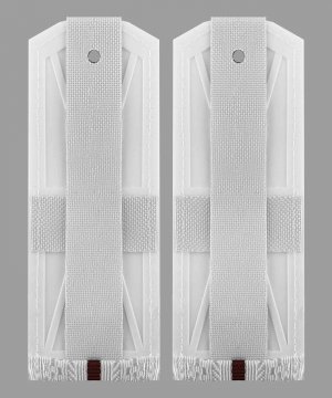 Превью Погоны ВВ один просвет белые &mdash; 2