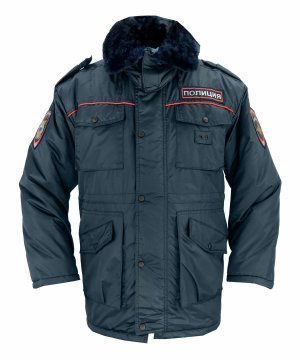 Куртка зимняя полиции длинная &mdash; 1