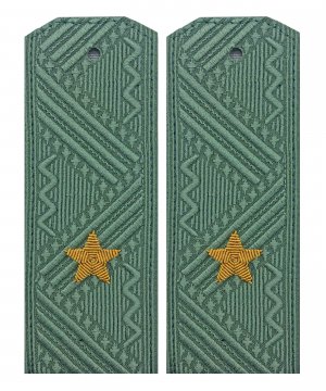 Погоны ВС генерал-майор на рубашку &mdash; 1