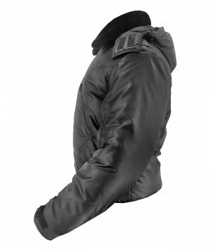 Куртка зимняя оксфорд черная короткая &mdash; 3