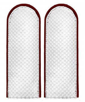 Погоны ФСИН белые рядовой &mdash; 1