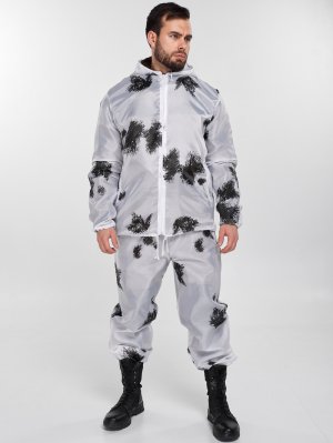 Маскхалат белый березка &mdash; 1