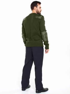 Превью Свитер Форменный хаки &mdash; 4