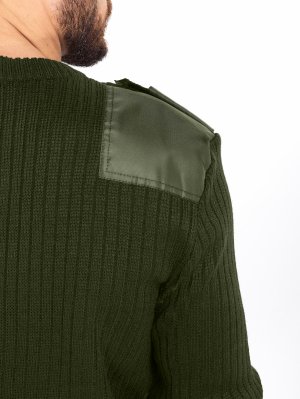 Превью Свитер Форменный хаки &mdash; 9