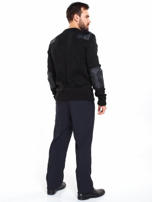 Превью Свитер форменный черный &mdash; 4