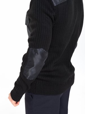 Превью Свитер форменный черный &mdash; 6