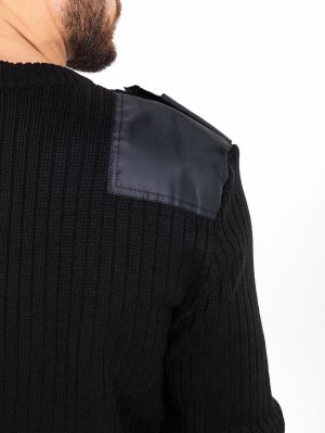 Превью Свитер форменный черный &mdash; 9