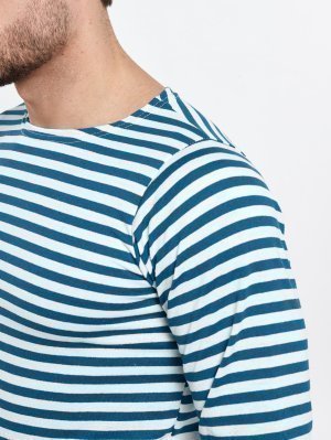 Тельняшка голубая &mdash; 4