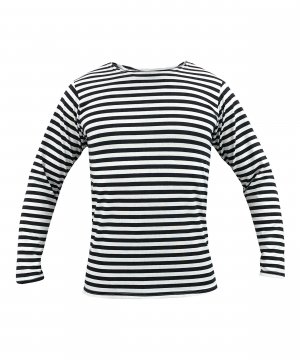 Тельняшка черная с начесом &mdash; 1