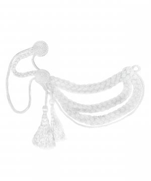 Аксельбант белый ДМБ &mdash; 1