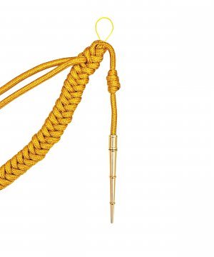 Аксельбант офицерский младший состав 1 наконечник металл &mdash; 2