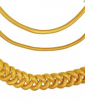 Аксельбант Офицерский младший состав 1 наконечник шелк &mdash; 3