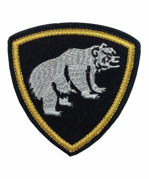 Превью Шеврон вышитый медведь &mdash; 1