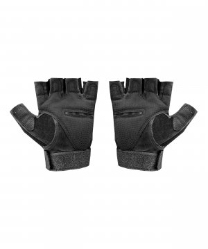 Превью Перчатки беспалые защитные черные &mdash; 2