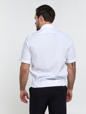 Рубашка полиции мужская белая (короткий рукав) &mdash; 2