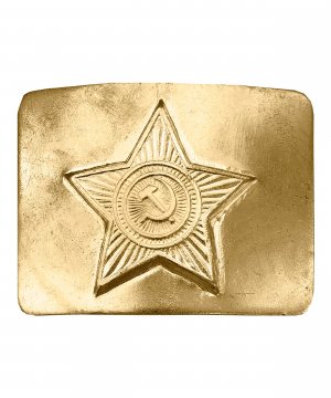 Превью Бляха звезда латунь &mdash; 1