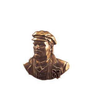 Значок металлический Ленин &mdash; 1