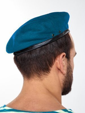 Берет голубой &mdash; 4