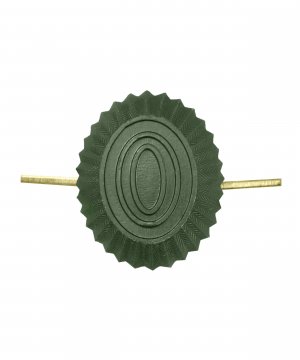 Кокарда орех МВД зеленая &mdash; 1