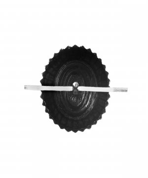 Кокарда орех ФСИН металлическая черная &mdash; 2