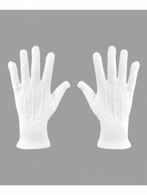 Перчатки парадные белые &mdash; 1
