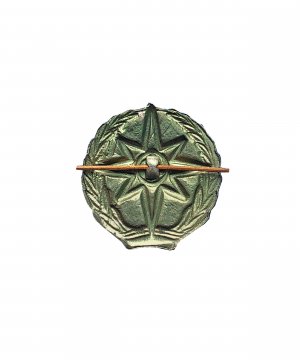 Превью Эмблема МЧС металлическая зеленая &mdash; 2