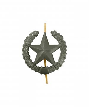 Превью Эмблема ОВ звезда зеленая металлическая &mdash; 1