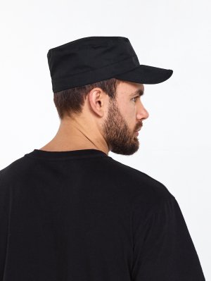 Кепи черная рипстоп &mdash; 3