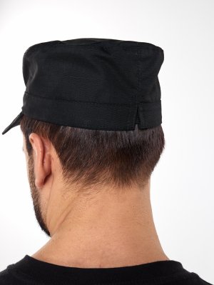Превью Кепи черная рипстоп &mdash; 5