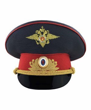 Превью Фуражка МВД генеральская старого образца &mdash; 3