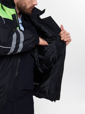 Превью Ветровка ДПС синтепон желтая вставка нового образца &mdash; 8