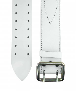 Ремень офицерский белый — 3