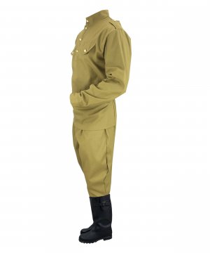 Превью Гимнастерка ВОВ с брюками галифе &mdash; 3